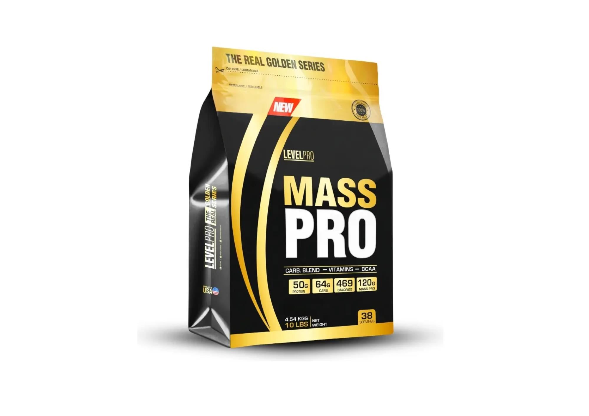 PROTEINA MASS PRO LEVEL PRO 10LB  - VAINILLA